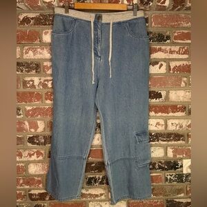 Vintage NWT Shaver Lake Women’s Adjustable waistband Cargo Capris